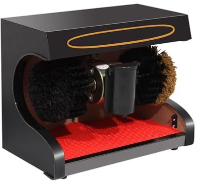 FLNOZAMZ Nettoyeur de Chaussures électrique - Petit cireur de Chaussures à Induction Automatique, Machine à cirer Les Chaussures Commerciale, pour Le Hall d'hôtel de Magasin à Domicile