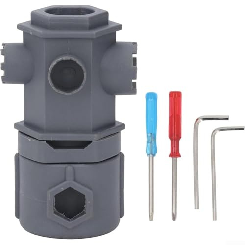 Chiave multifunzione 16 in 1 per riparazioni aeratore e valvole con dimensioni compatte per una facile conservazione e trasporto