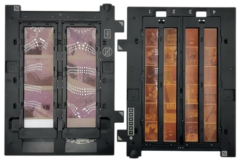 OKLILI 120 220 & 135 35mm Scanner Medium Format Film Holder Negative Positive Photo Holder Compatible with Epson Perfection V700 V800 Photo V750 V850 Pro