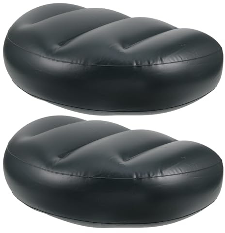 Ciieeo 2 Piezas Cojín de Asiento de Pesca de PVC Verde para Barco de Pesca Cómodo y Mantiene el Centro de Gravedad Adecuado para Actividades
