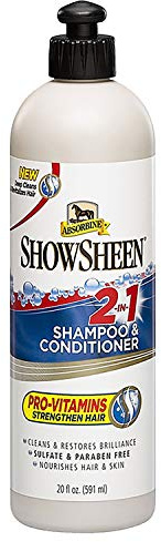 Show Sheen Shampoo & balsamo Absorbine 2 in 1 shampoo revitalizza e dona lucentezza?591 ml