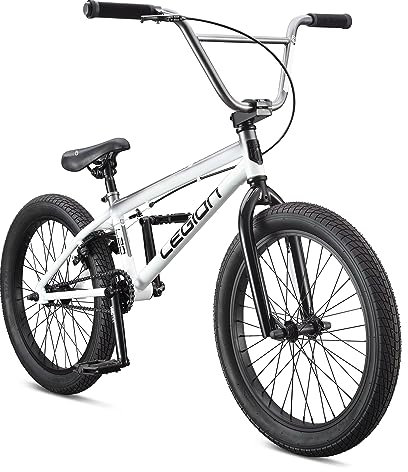 Mongoose Unisex – Erwachsene Legion L20 Fahrrad, Weiß, Groß