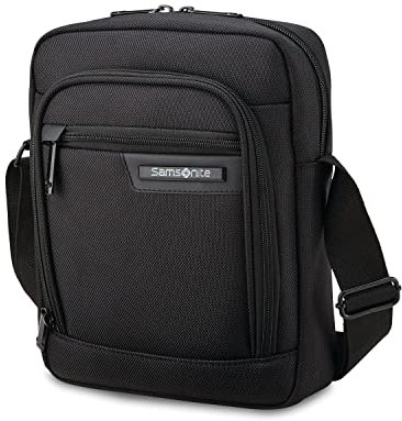 Samsonite Classic 2.0, Black, 10.1 RFID Crossbody Bag