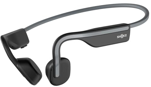 SHOKZ OpenMove Open-Ear Bluetooth Kopfhörer mit 6 Stunden Akkulaufzeit für Urbane Sportarten | Farbe: Schiefergrau