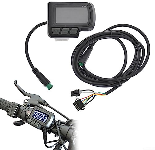 Écran d'affichage LCD EN06 à 6 broches pour vélo électrique et scooter 24-48 V
