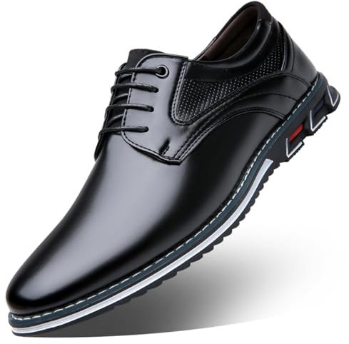 Zapatos de Negocios Casuales para Hombre - Ligeros, Suaves y Modernos, Oxford de Vestir, Mocasines de Cuero