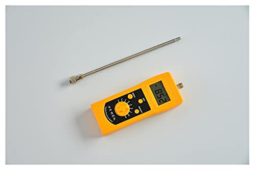 Misuratore di umidità per legno, Misuratore di umidità dei fanghi del fangamento del contenuto di umidità del contenuto di umidità del tester di umidità del tester rapido Rilevatore di perdite d'acqua
