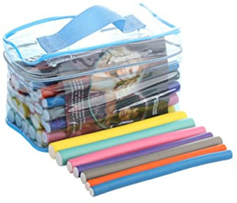 Baluue 42stücke Gummi Lockenwickler Set Haar Styling Werkzeug Roller Für Frauen Und Mädchen Geeignet Für Trockenes Und Nasses Haar
