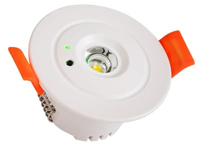 BARCELONA LED Luce di Emergenza LED 3W da Incasso Ø60mm 6000K