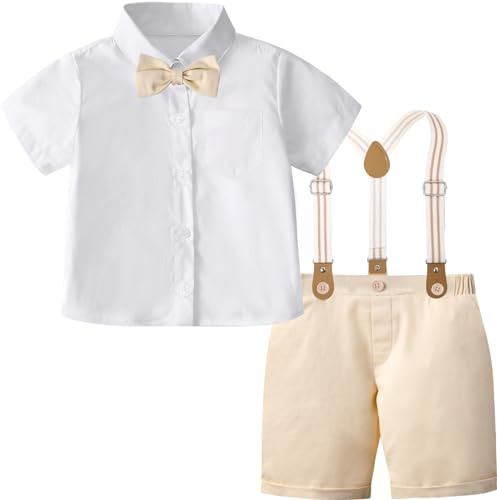 mintgreen Baby pojke bröllop kostymer barn ljus khaki 18–24 månader