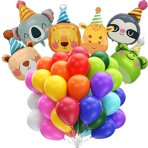 bunte ballon 100 + Figure