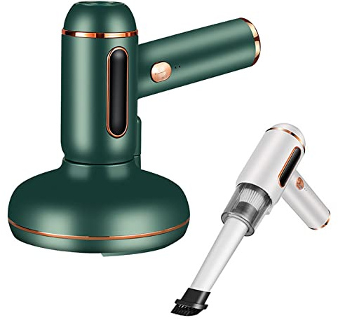 PAHION sans Fil Aspirateur À Main 7500 Pa UV Aspirateur Anti-acarien Anti Poussières Acariens Aspirateur Portable Dépoussiéreur D'acariens Éliminer 99,99% des Acariens pour Matelas, Oreillers, Tapis