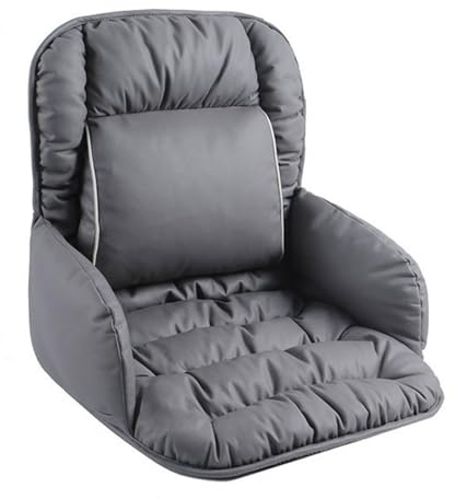 Coussin Chauffant For Chaise De Bureau, Équipé D'une Sangle De Fixation À Boucle, Neuf Niveaux De Température Réglables, Chauffage Rapide Idéal For Le Bureau Ou La Maison(Gray)