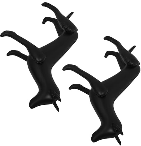 CLISPEED Aufblasbare PVC Hunde Schaufensterpuppe 2 Stück Leichter Wasserabweisender Kleiderständer für Haustierbekleidung Boutique und Messe Präsentation