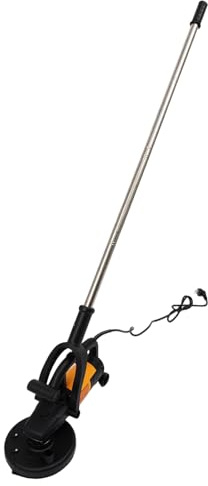 Smerigliatrice per calcestruzzo da 3800 W, con asta estraibile, smerigliatrice per calcestruzzo, set con 6 livelli di regolazione della velocità, fresatrice per calcestruzzo con ruote ausiliarie