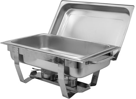 airbrush-city Chafing Dish Speisenwärmer Warmhaltebehälter Edelstahl extra tief 100mm