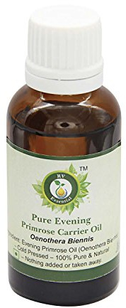 R V Essential Olio enotera | Oenothera Biennis | Olio sera primula | 100% Naturale Puro | Pressato A Freddo | 5ml | 0.169oz