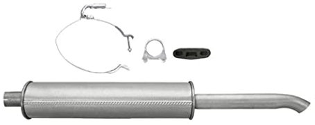 HELLA 8LD 366 030-731 Endschalldämpfer - Easy2Fit® Kit - hinten - einteilig - Set mit Anbauteilen - für u.a. OPEL ASTRA F