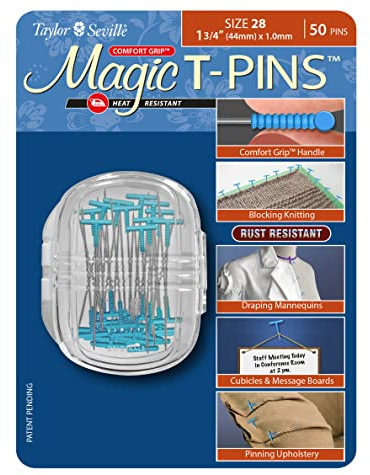 Taylor Seville Magic T-Pins-Size 28 50/Pkg