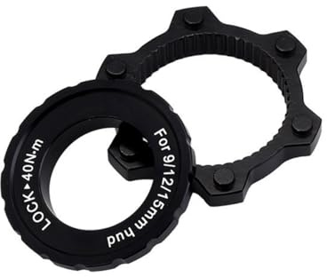 HOUSON Bremsscheibe Centerlock, Bike Brake Center Lock Centerlock Adapter Scheibenbremsen Boost Center Lock Adapter für Mountainbike MTB Fahrrad
