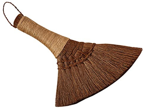 Hoement Reinigungsbesen Aus Palmfasern Für Hause Und Schreibtisch Staubbesen Mit Kurzem Griff Aus Strapazierfähigem Material Praktisches Reinigungswerkzeug Für Täglichen Gebrauch