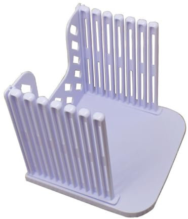 Csafyrt Bread Slicers for Homemade Bread Adjustable Toast Slicer Bread Slicing Guide Plastic Manual Bread Slicer Loaf for Slicing Bread Foldable Kitchen Baking Tools (White)