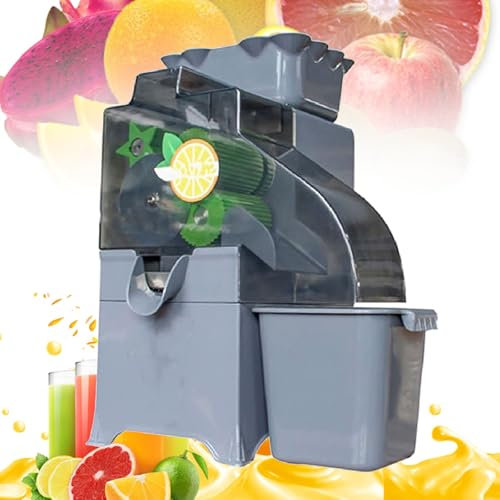 XRSMOU Machine Automatique De Presse-Agrumes d'orange, Extracteur De Jus d'orange Commercial, Séparation Efficace du Jus, pour Agrumes, Citron, Pamplemousse