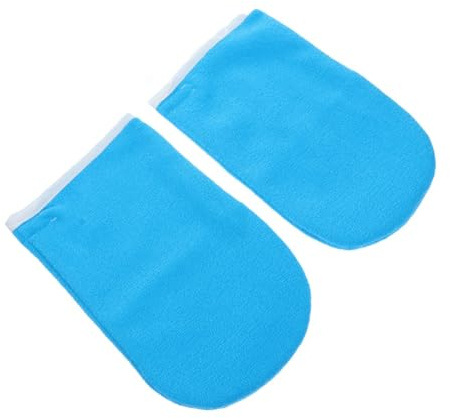 FOMIYES Feuchtigkeitsspendende Wachshandschuhe für Hände Waschbare Spa Handmasken mit Ätherischen Ölen Paraffinbeschichtete Handpflegehüllen für Hautregeneration und Anti Aging