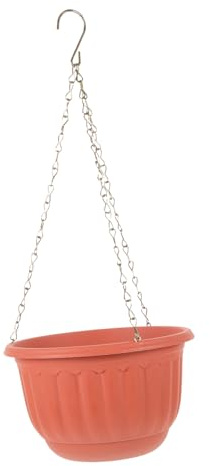 HANABASS 2pezzi Fioriera Appesa in Plastica Affidabile Da Parete Per Piante Da Drenaggio e Sospensione Per Decorare Soggiorno o Balcone