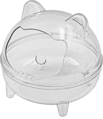 Tiardey Großes Hamster-Sandbad, Hamster-Sandbadbehälter, Hamster-Sandkasten, Hamster-Badezimmer für syrische Igel, Meerschweinchen, Streifenhörnchen (groß)