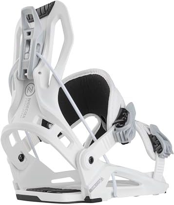 Nidecker Flow Nexus Snowboard Bindung Komfortabler All-Mountain Flex mit glasgefüllter Nylon-Grundplatte