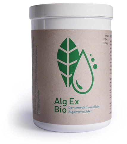 Alg Ex Bio Ökologischer Algenvernichter & Fadenalgenbekämpfung im Teich 1 kg