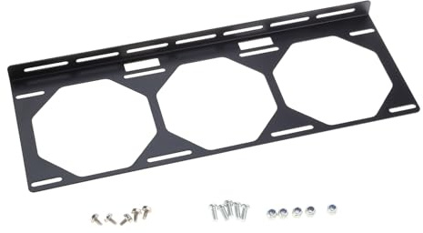 Platzsparender Lüfterhalter Für 12-cm 24-cm Und 36-cm Lüfter. Maximiert Die Luftzirkulation in Desktop Gehäusen. Kühlerhalterung. Computergehäuse Stützhalterung Für PC Gehäuse