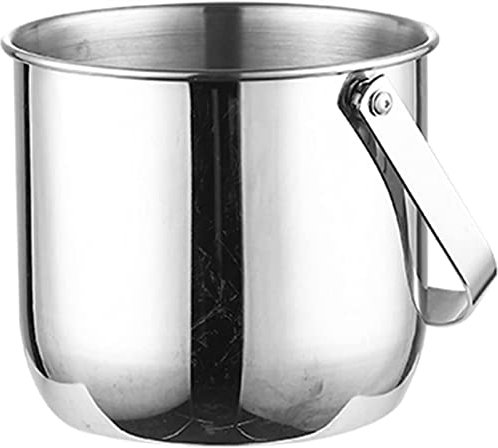 Ice Bucket, Double Walled Stainless Steel Insulated Ice Buckets, Including Ice Tongs and Lid, Comfortable Handle, Great fr Luxury Wine Cooler, Parties -1.5L/1.5L/1L(Silver,Gold,Rose Gold)