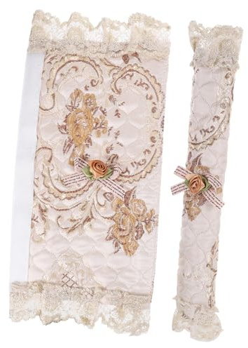 KITANDOVE 1paio Coperture Per Frigorifero Protezione Per Elettrodomestici e Lavabile Colore Rosa