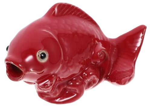 VOSAREA Fontaine Décorative Céramique Forme De Accessoire De Pulvérisation pour Bassin De Jardin Sculpture Réaliste pour Extérieur Et Intérieur Décoration De Jardin