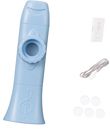 perfeclan Kazoo Flöte leicht zu lernen begleitet tragbare Party bevorzugt Kinderspielzeug verstellbarer Ton für Ukulele -Gitarre Erwachsene Musikliebhaber, Blau