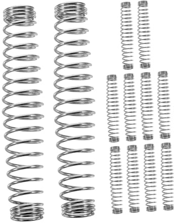 BAZEITFLOW 12 Stück Ersatzfedern Für Gartenscheren, scherenfedern, Präzisions-trimmscherenteil Für Hochleistungs-bypass-gartenscheren
