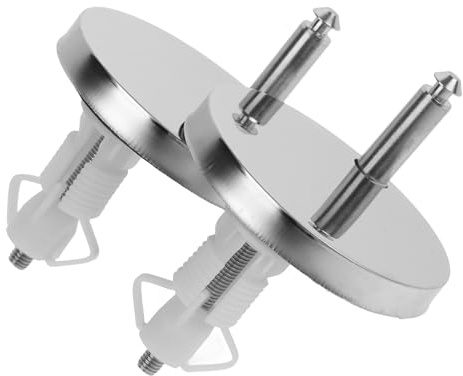 BIUDECO Bulloni e Viti di Fissaggio Superiori per Sedile Wc, Kit per Montaggio Copriwater, Accessori Pratici e Resistenti per Sostituzione e Fissaggi Sedili Toilette, Compatibili