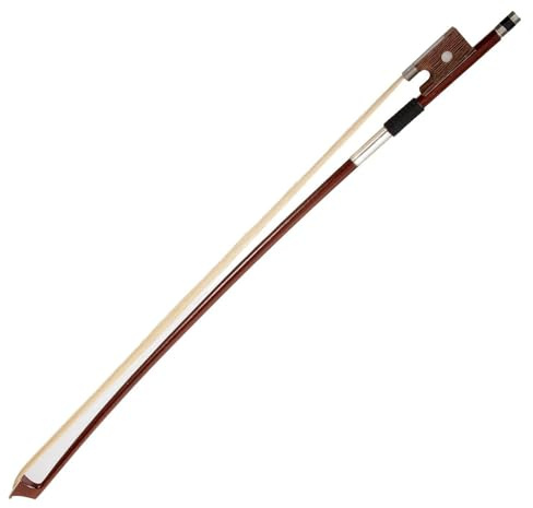 Estándar Arco De Violín 1/8 Arco De Violín Madera Ébano Crin Natural Principiante Práctica Piezas Repuesto Accesorio Para Instrumentos Musicales