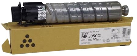 MpbUNjg Cartucho de tóner Compatible con fotocopiadora MP305 Negro