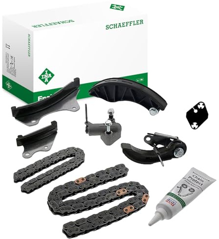 INA 559 1008 21 Steuerkettensatz Steuerkette Simplex Kette offen 64 96 mit Ölpumpenkette mit Ölpumpenkette Kompatibel mit OPEL INSIGNIA Caravan 55495936 55505562 55573867