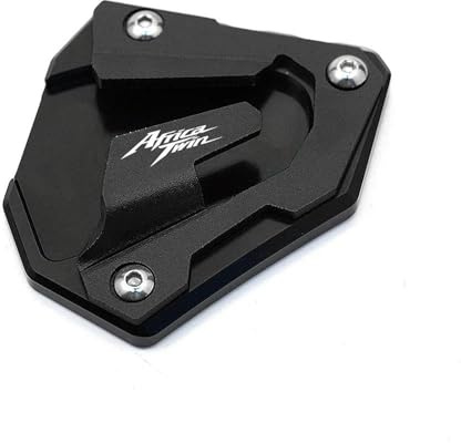 YQSD Extensión De Pata De Cabra para Motocicletas para Africa Twin CRF1000L Africatwin 1000 2016-2019 Caballete Extensor Pie(Negro)