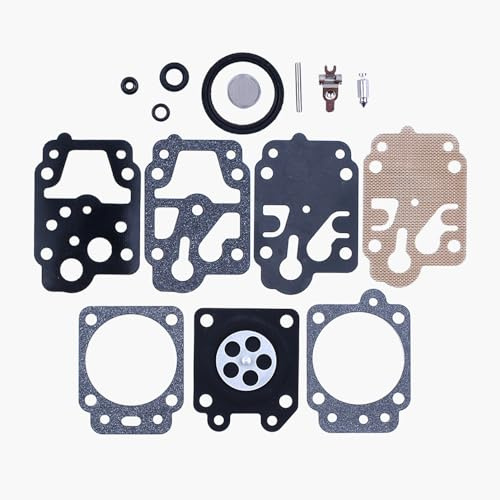 HAISHINE Carburateur Joint Réparation Kit pour Walbro K20-WYJ K10-WYJ | Membrane Carburateur pour Echo SRM260 SRM2601 SRM261 SRM2400 330 pour Honda GX25 GX35 HHB25 HHH25 Tondeuse à Gazon