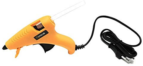 Gloriashoponline MINI PISTOLA PER COLLA SILICONE A CALDO 10 W STICK 7 MM INCOLLATRICE ELETTRICA