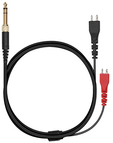 kwmobile Kopfhörerkabel kompatibel mit Sennheiser HD25 / HD560 / HD540 / HD480 / HD430 / HD414 / HD250 - ohne Mikrofon und Tasten - 3.5mm Klinke Kabel für Headphones - 255 cm