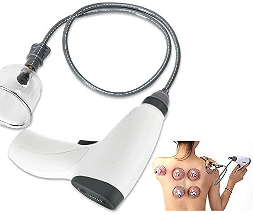 PENNY73 Masajeador Eléctrico Anticelulítico con Ventosas para Bancos de Cara Juego de Terapia de Ventosas Tazas de Ventosas de Vacío de Fisioterapia