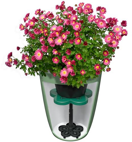 Lift Kit Planter Insert, Short Tapered Lift, Fill Bottom of Tall Flower Pots and Large Plant Containers, Indoor and Outdoor Planters (7-10” Rise, 6 Base, 10 Top)