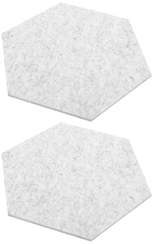 Beavorty 2stücke Schalldämmplatten für Wand Akustikpaneele aus Polyesterfasermaterial Schallschutzplatten zur Lärmdämmung und Echovermeidung in Tonstudios und Büros
