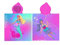 Badeponcho Badetuch mit Kapuze Kindertuch Strandtuch 55x110 cm Barbie